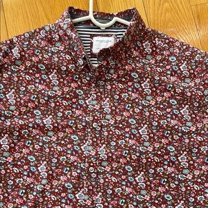 Denim & Flower Floral Short Sleeve Men's Shirt